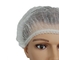 أغطية شبكة شعر غير منسوجة PP يمكن التخلص منها قبعات جراحية منتفخة مربوطة بمشبك الغوغاء